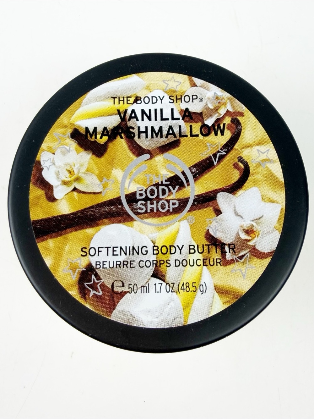 The Body Shop Vanilla Marshmallow Body Butter Moisturizer 1.7 oz New Old Stock